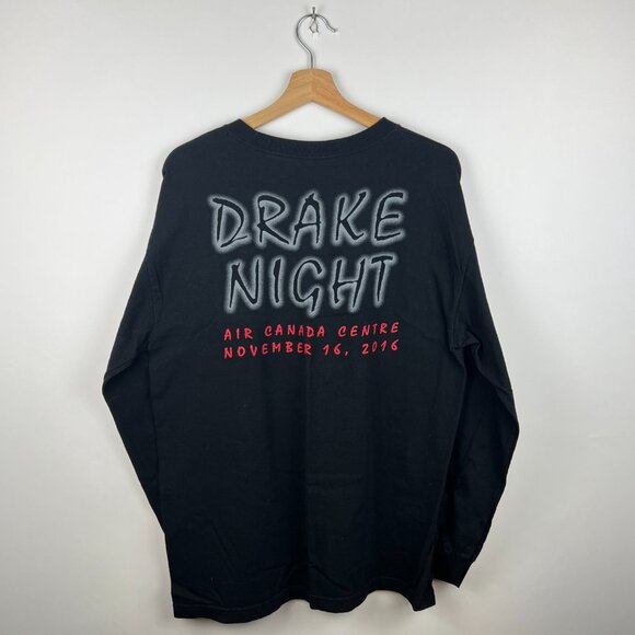 Toronto Raptors x Drake Night OVO Long Sleeve T-Shirt - Picture 3 of 5